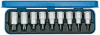 Zestaw nasadek wkrętakowych 1/2 Torx T20-T60,, 9-cz. GEDORE