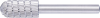 Frez trzpieniowy HSS, ,walcowy, C 0820 3 6mm 8x20mm Pferd