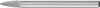 Maly frez trzpie.ze stop.tward.luk.ostry0313 4 3mm3x13mm Pferd