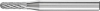Frez trzp.ze stopow twar.kulisto-walcowy 1020, 3PLUS 6mm 10x20mm Pferd