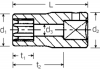 Nasadka 1/4 TORX E4 (wewn.) STAHLWILLE