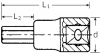 Nasadka INHEX 3/8 7mm STAHLWILLE
