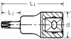 Nasadka 3/8 wkrętakowa T45 TORX STAHLWILLE