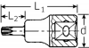 Nasadka wkrętakowa 1/2 T27 TORX STAHLWILLE