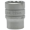 Nasadka 12-kątna z chwytem 1/2 22 mm Teng Tools