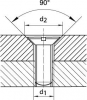 Wiertlo kret.krotk.DIN338HSS,typ N, chwyt cylindr.6,50mm GÜHRING