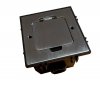 Box podłogowy mini 2M IP44 - puszka podłogowa do montażu gniazd standardu 45x45mm w podłogach twardych