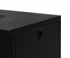 Szafa wisząca lekka niedzielona 19'' 4U, drzwi blacha/szkło, 550×450×230mm szer./gł./wys. (w zestawie: komplet śrub mo