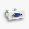 Gniazdo VGA 22,5x45mm 15+1pin