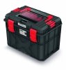 Skrzynia, skrzynka narzędziowa modułowa z organizerami X BLOCK ALU LOG 40 KXBA604040 Kistenberg