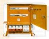 Rozdzielnica budowlana metalowa na stojaku RB-5/100A (RB-5/100A)