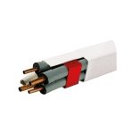 Koryto instalacyjne IPDT80 białe 2 m Ivensis