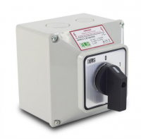 Łącznik krzywkowy 0‑1 40A 3P w obudowie IP65, LW40 0‑1 3P OB, ELS 