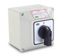 Łącznik krzywkowy 0‑Y‑D 63A 3P w obudowie IP65, LW63 0‑Y‑D 3P OB, ELS 