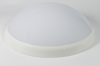 Oprawa PANTERA, LED, 13W, klosz mleczny, pierścień biały, odporna na UV, 230V, IK10, IP54, D.3198M-BN-13W, Pawbol 