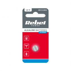 Bateria REBEL EXTREME AG12 1szt/blist.