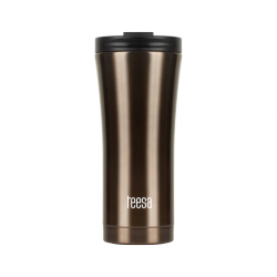 Kubek termiczny TEESA 500ml dark brown