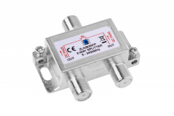 Splitter 2way 5-2450MHz power pass