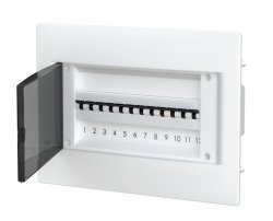 Rozdzielnica modułowa podtynkowa plastikowa 1x12 IP40 C.13512-P Pawbol