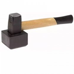 Młotek brukarski 1,5 kg z nakładką gumową