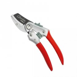 Sekator ogrodowy kowadełkowy do suchych pędów ,aluminiowe uchwyty,max grubość cięcia 20mm, ostrze ze stali SK5, blokada