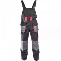 Spodnie ochronne ogrodniczki L/52, gramatura 265g/m2