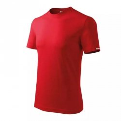 Koszulka męska T-shirt XL, czerwona, 100% bawełna