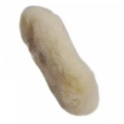 Futro polerskie z rzepem (wełna) 180mm