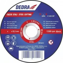 Tarcza do cięcia stali 125x2,5x22,2