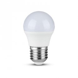 Żarówka LED V-TAC 4,5W E27 G45 P45 kulka VT-1879 6400K 470lm