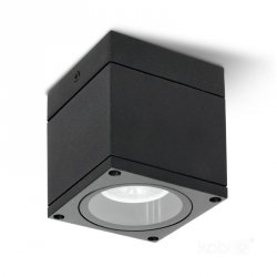 Lampa ogrodowa QUERK 1 1xGU10 IP54 czarna LED2B