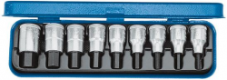 Zestaw nasadek wkrętakowych 1/2″ do śrub z gniazdem od 6-kat.3/16 do 5/8,9-cz.GEDORE GEDORE