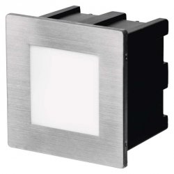 Orientacyjna oprawa LED AMAL, do wbudowania, kwadrat 2W NW IP65
