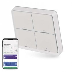 GoSmart Przełącznik scen IP-2004ZW, ZigBee 3.0, czteroprzyciskowy
