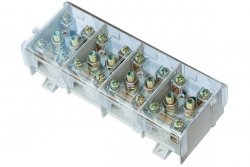 Listwa zaciskowa LG 4x95/35 termoplastyczna z osłoną E.4026 Pawbol