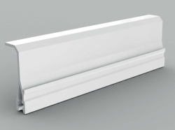 Przegroda kanału kablowego elektroinstalacyjnego 40mm, 2m, mbiała, K.4000, Pawbol