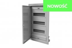 Rozdzielnica modułowa 3x12 podtynkowa z metalowymi drzwiami IP40 (C.1536)