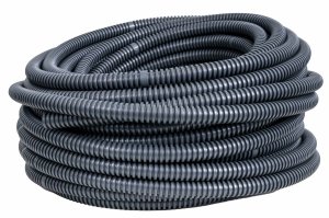 Rura karbowana peszel PCV 320N fi 20, z pilotem, odporna na UV 6161A-25P Pawbol 25mb