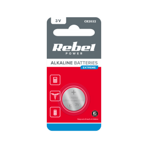 Bateria REBEL EXTREME CR2032 1szt/blist.