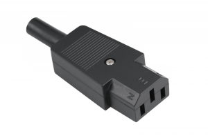 Gniazdo AC 3PIN na kabel komput.