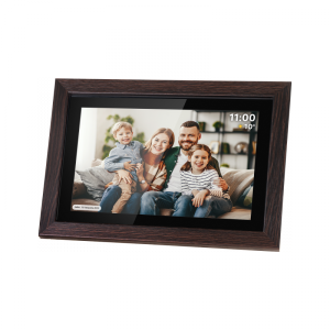 Cyfrowa ramka Kruger&Matz na zdjęcia FRAMEO Wi-Fi 10,1 drewniana ramka