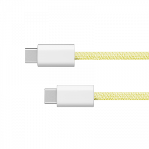 Kabel USB typu C - USB typu C 60 W 1,5 m żółty Kruger&Matz Basic