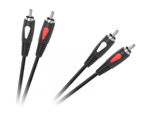 Kabel 2RCA-2RCA 1.0m Cabletech Eco-Line