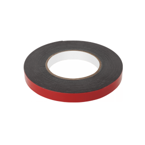 Taśma piankowa dwustronna REBEL (1 mm x 15 mm x 10 m) czarna