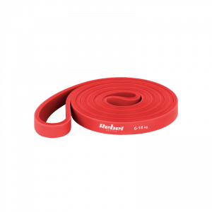 Guma do ćwiczeń lateksowa - Power Band PL-2, czerwona 6-14 kg  REBEL ACTIVE