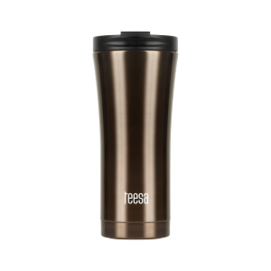 Kubek termiczny TEESA 500ml dark brown