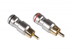 Wtyk RCA metalowy HD-287
