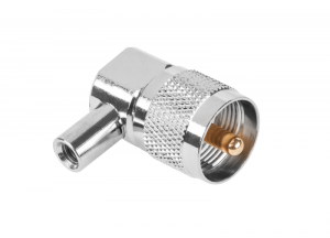 Wtyk UHF-(CB) RG58 skręcany kątowy