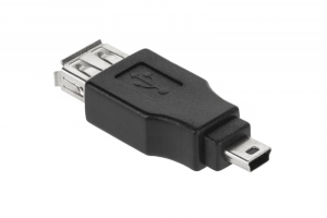 Złącze wtyk mini usb 5P/gniazdo USB typ A