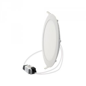 SLIM LED C 9W WHITE CW